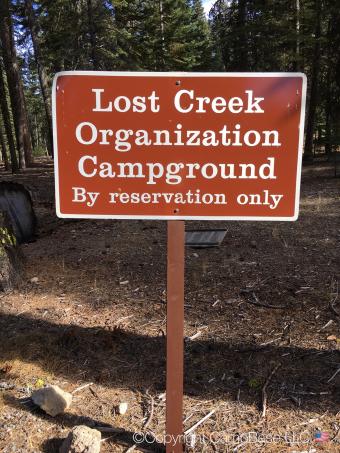 Lost Creek Group Campground Lassen NP